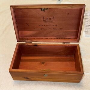 Lane Wooden Keepsake Box